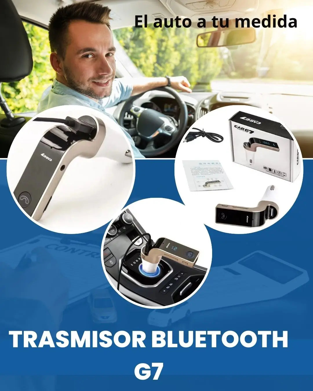 Transmisor Bluetooth G7 Para Carro