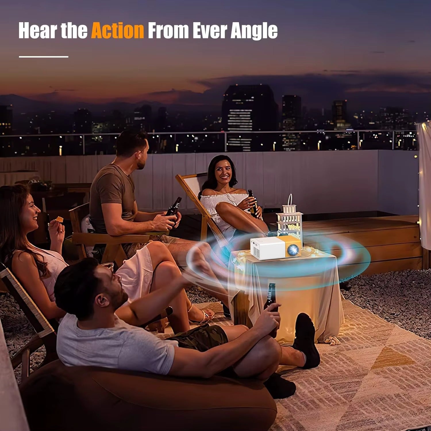 Mini Proyector Portatil